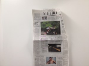 My Office Door This Morning